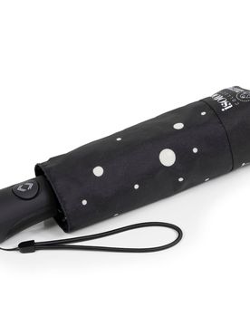 Parapluie Mini Auto Pois Noir/Jaune pois noir/jaune ST