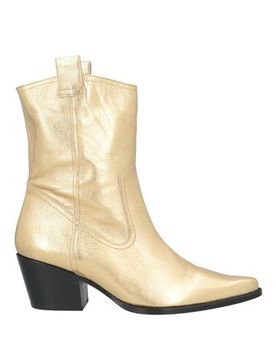 Botines de caña alta Mujer Oro 36 Mujer