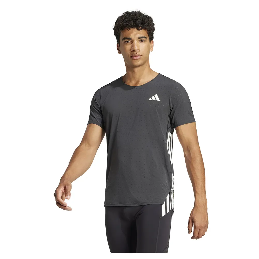 Maglietta A Maniche Corte Adizero Black L - Adidas - FashionsVida