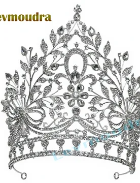 Levmoudra Tall Pageant Crown, Bride Diadem Headdress Headband Wedding Hair Accessories Beauty Headpiece Bridal Tiara for Women - Aliexpress - FashionsVida