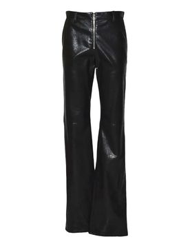 M.S.G.M. Zip Msgm Pantalone Nero