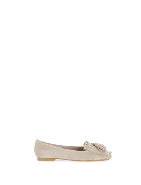 FRAU Ballerine in pelle BEIGE 37 - Frau - FashionsVida