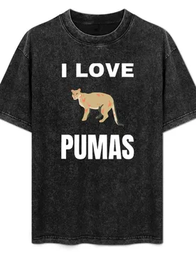 I love Pumas T-Shirt Big Size Crew Neck T-Shirt - Aliexpress - FashionsVida