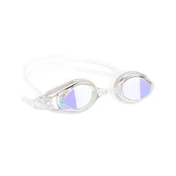 Competition Mirror Automatic Mirror Swimming Goggles White One Size Men,Women