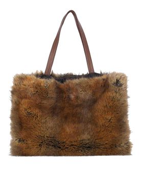 Borsa Tote In Pelliccia Faux