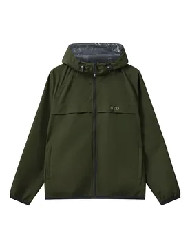 Giacca Impermeabile Romo Packable Army S