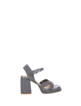 CASTAÑER Sandali con tacco GRIGIO 39