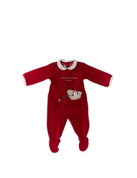 Tutina maniche lunghe ROSSO 062/3M