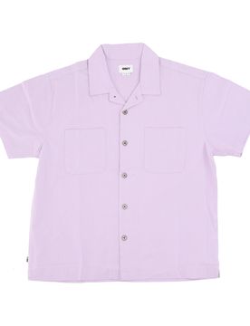 Camicia Manica Corta Uomo Sunrise Woven Shirt Orchid Petal