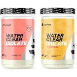 Protéinpulver Himbeere-Minze Tropical Water Clear Isolate - Rose - unisex - Size: TU