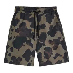 Pantaloni Corti 181951 Regular Fit Painterly Animal Olive Night 4 Anni