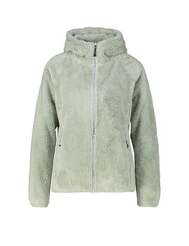 Damen Fleecejacke Roxburgh Hoodie mint M W - Meru - FashionsVida