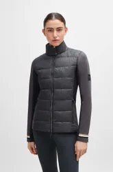 Equestrian Damen Hybrid Pufferjacke RUBY grey S