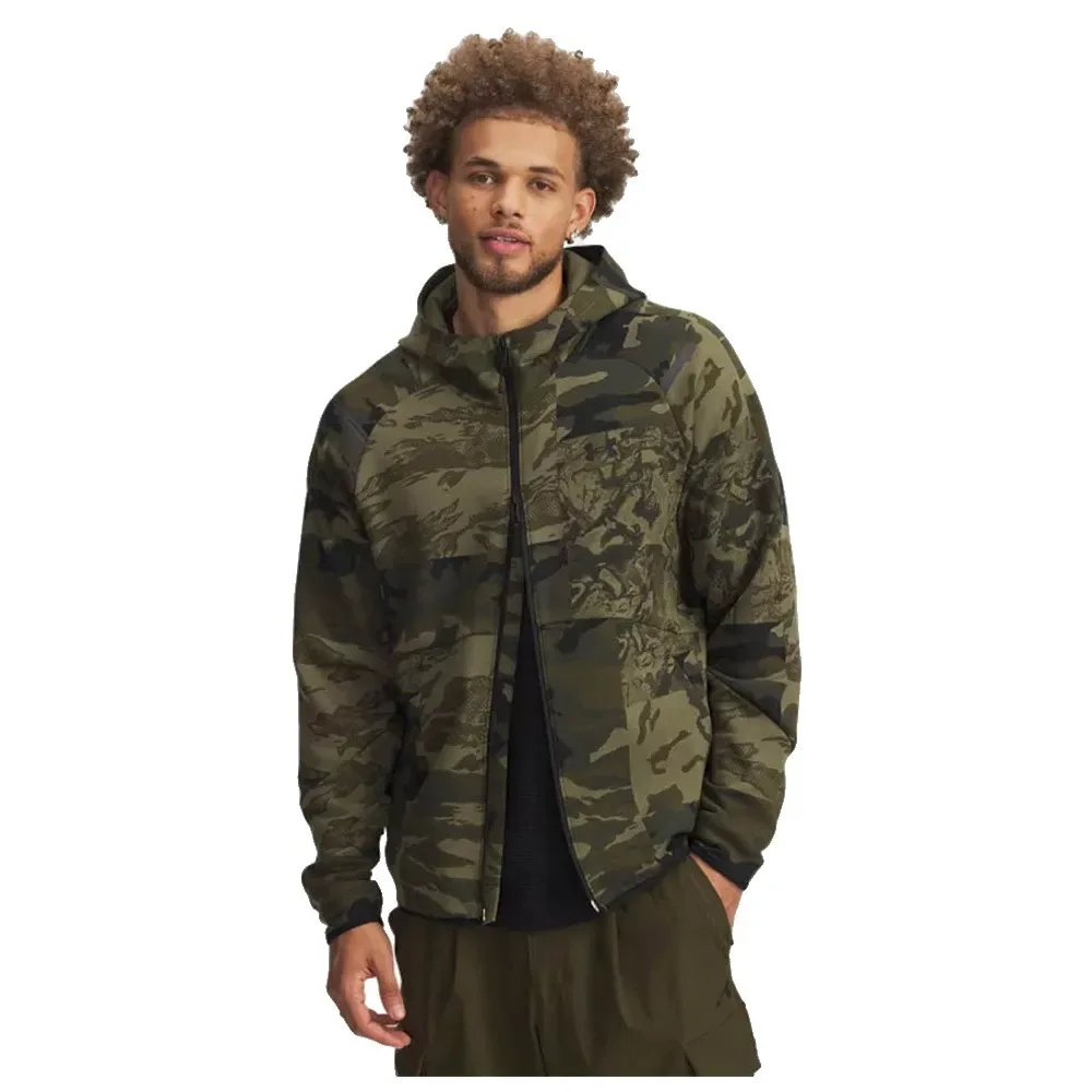 Veste Unstoppable Fleece Camo Green L - Under armour - FashionsVida