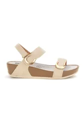 Sandali beige in vera pelle 6 38
