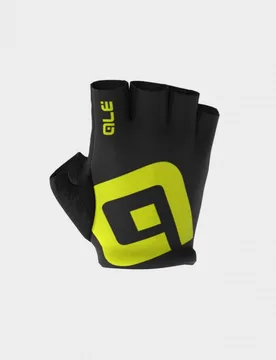Guanti estivi ciclismo AIR nero-giallo fluo 2024 - ALE' - FashionsVida