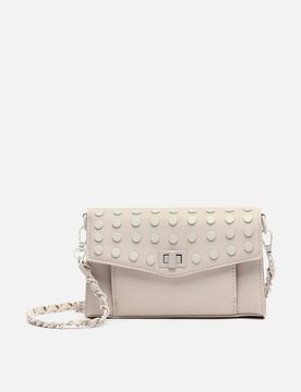 Danbai small crossbody bag with flap and metal details ED
