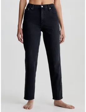 Jeans Jeans Mom Fit Denim Black 27