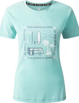 TranquilityIII Damen T-Shirt, hellblau 38