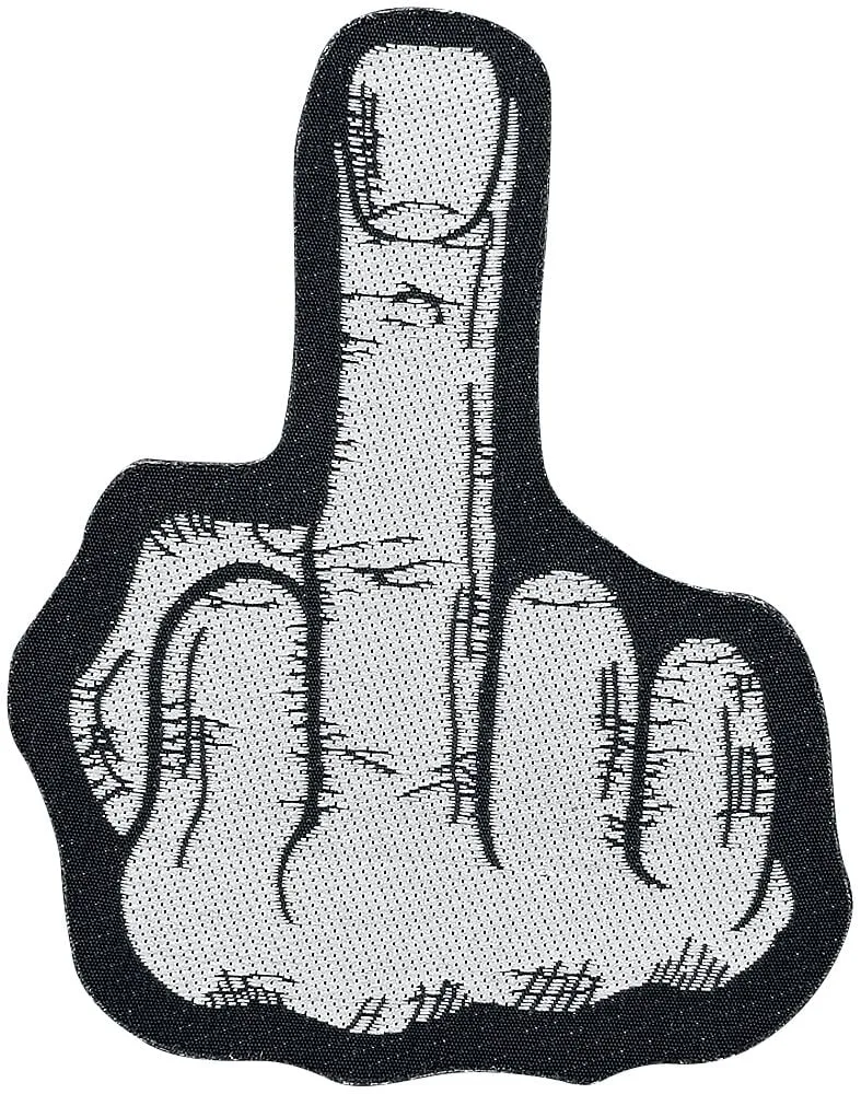 Patch - schwarz/weiß - None - unisex - Finger - FashionsVida