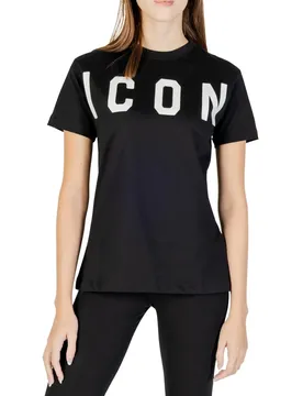 Icon Damen T-Shirt Schwarz 493118