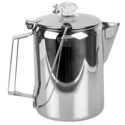 Kaffekanne mit Perkolator Edelstahl Default Title adult
