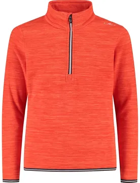 Sweat Damen Rollkragenpullover, orange 128