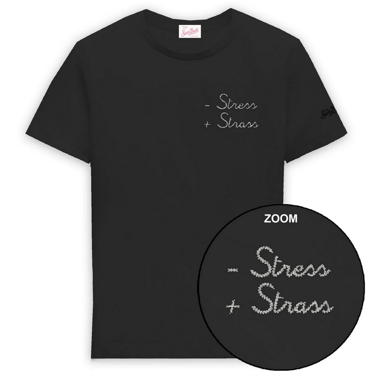 T-shirt donna - esme stress strass 00 strass - n.d - MC2 SAINT BARTH - FashionsVida