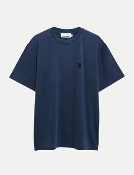 ARMEDANGELS T-Shirt MAARKOS Blau L