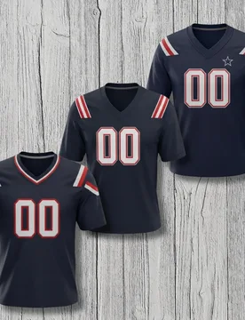 Custom American Football Fan V Neck Jersey Shirt All Over Print Sublimation Tee Unisex Game Day Top Personalized Number Gift - Aliexpress - FashionsVida