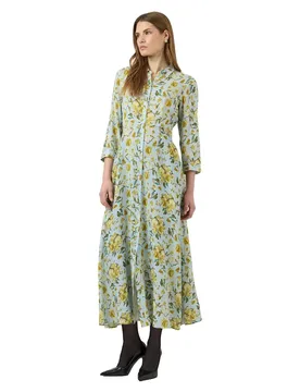 Vestito Lungo A Maniche 3/ Savanna Long Shirt Skyway / Matira S