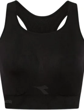 L. MEDIUM BRA STRATOZERO Damen BLACK L/XL - Diadora - FashionsVida