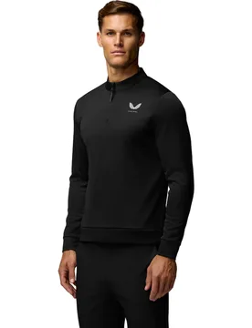 Layer Classic 1/4 Zip, schwarz xxl - Castore - FashionsVida