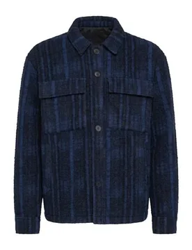 Mantel Herren Marineblau L Herren - FAMILY FIRST  Milano - FashionsVida