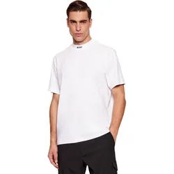 HUGO T-Shirt Hr Tee Collar, weiss l