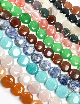 Natural Stone Round shape Loose Beads Crystal Semifinished String Bead for Jewelry Making DIY Bracelet Necklace Accessories - Aliexpress - FashionsVida