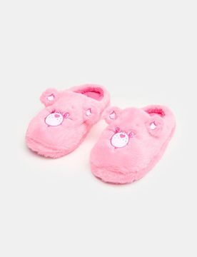 Pantofole in peluche Care Bears - rosa