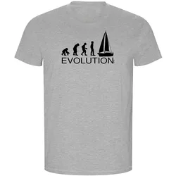 Evolution Sail Eco Short Sleeve T-shirt Heather Grey M Men