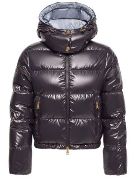 Mini Down-Filled Coat with Adjustable Hood - Size 0