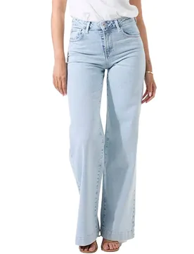 Jeans Celia Wide Leg Light Used 4940 31 - Garcia - FashionsVida