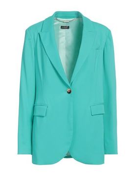 Americana Mujer Azul turquesa 34,38,40,42 Mujer