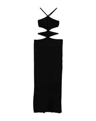 Maxi-Kleid Damen Schwarz 32,34,36,38 Damen