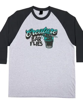 T-shirt à Manches 3/4 Barfly Sport Grey / Black L
