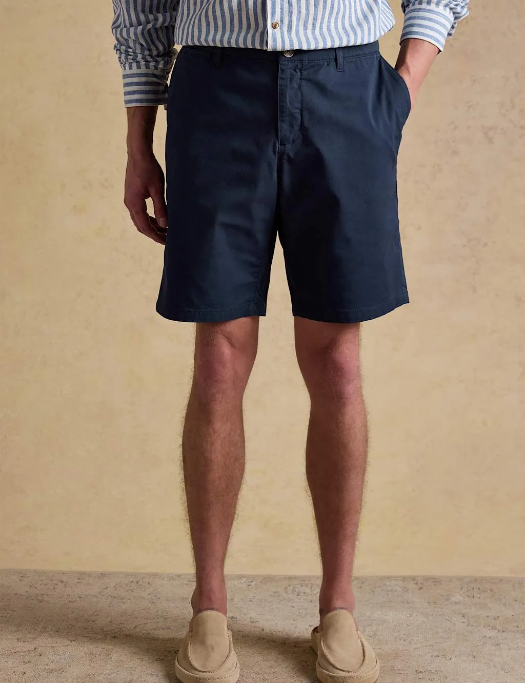 Stretch Chino Shorts Navy male - Joules - FashionsVida