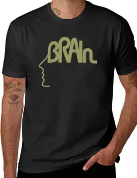 Brain Records Krautrock Label T-Shirt anime tshirt quick drying blacks custom t-shirts mens workout shirts - Aliexpress - FashionsVida