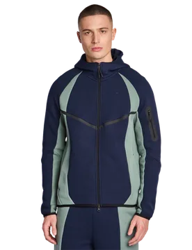 Tech Fleece Uomo - Felpe con cappuccio Blu - Taglia M - Poly Fleece M - Nike - FashionsVida