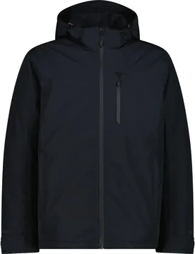 Zip Hood Herren Jacke, schwarz 50