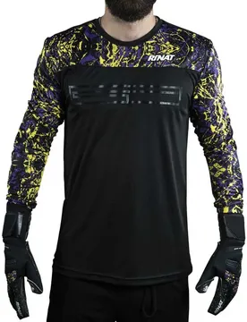 T-shirt à Manches Longues Aries Black / Yellow S