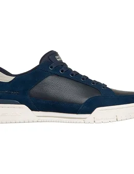 Baskets Recoil Persius Navy Pig Suede / Leather / White Pu EU 43 - Skechers - FashionsVida