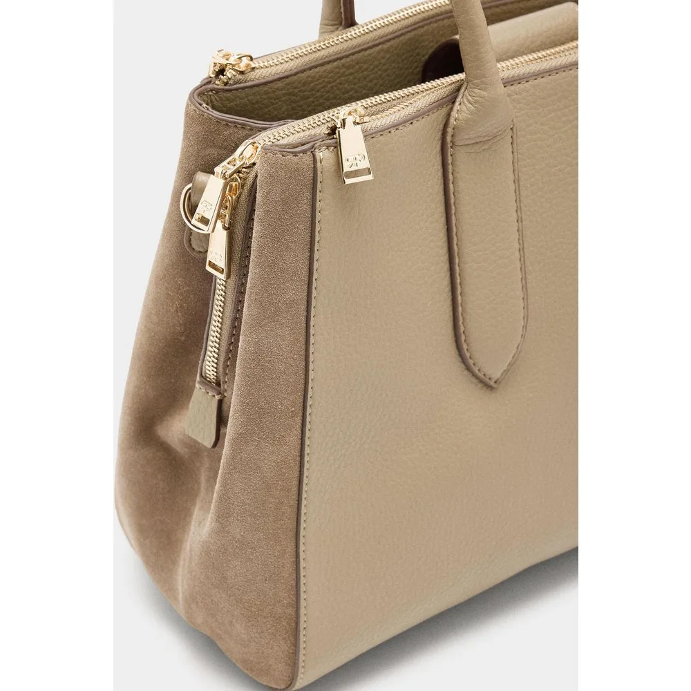 Portadocumentos de mujer para portátil de 13" con cierre de cremallera en liso - Parfois - FashionsVida